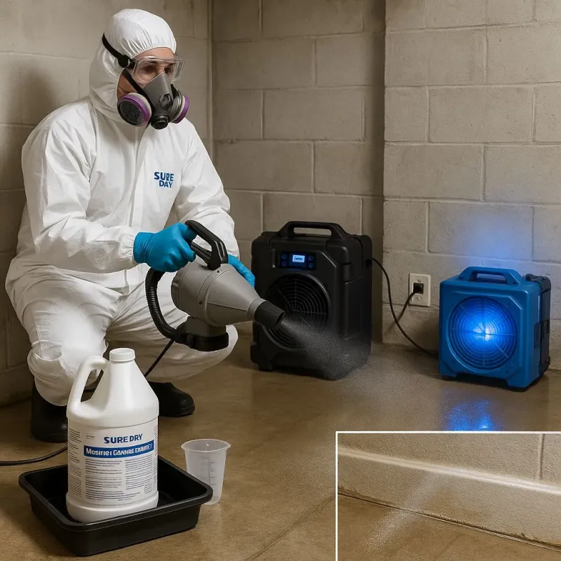 Sanitization and Odor Removal process in Scotland County, NC