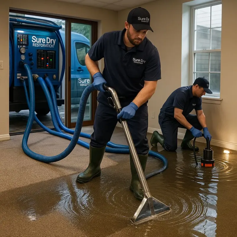 Water Extraction and Removal process in Scotland County, NC